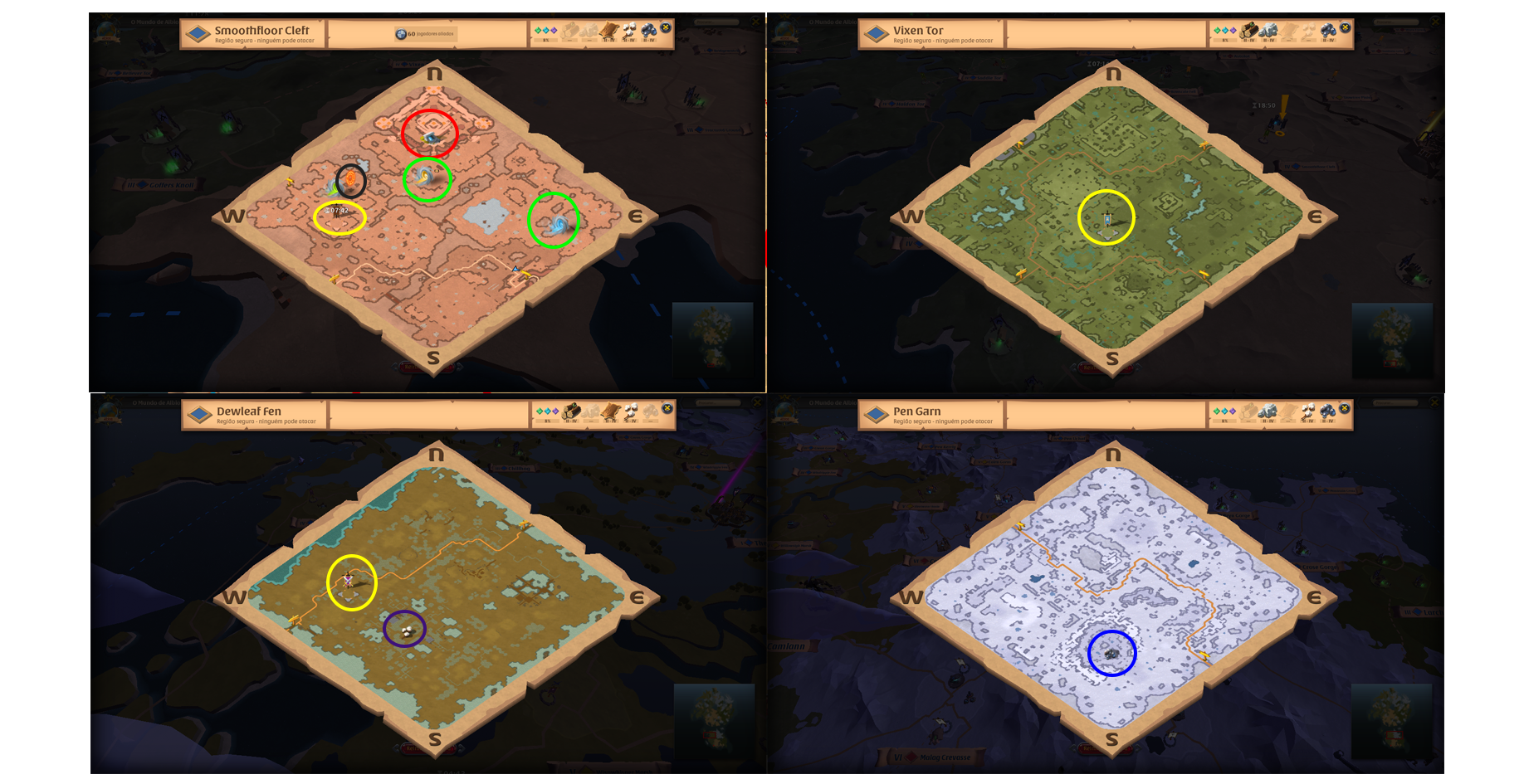 mapas t4